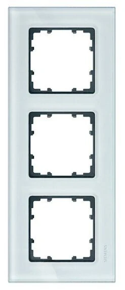 Siemens 5TG 1203 Glas-Rahmen 3-fach