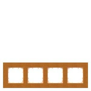 Siemens 5TG1104-1 Echtholzrahmen 4-fach