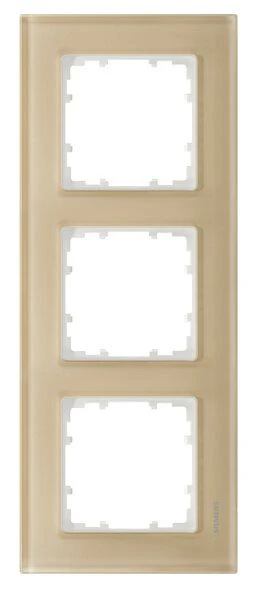 Siemens 5TG 1203-4 Glas-Rahmen 3-fach
