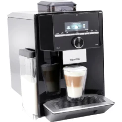 SIEMENS Kaffeevollautomat »EQ.9 S300 TI923509DE«, Extra Leise, Autom. Milchsystem-Reinigung, Bis Zu 6 Profile
