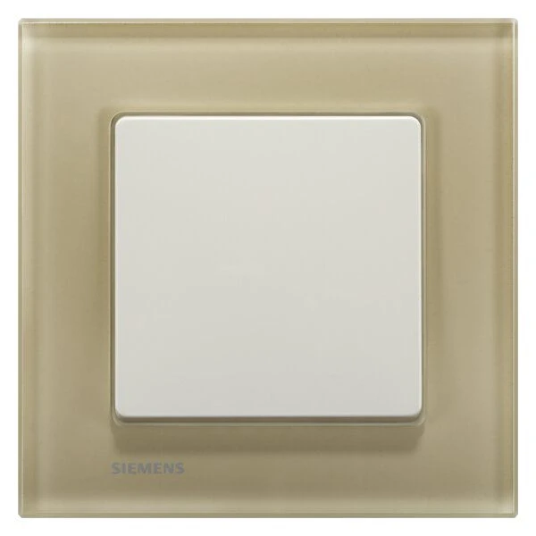 Siemens 5TG 1201-4 Glas-Rahmen 1-fach – Bild 2