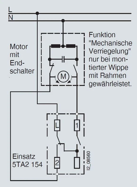 Siemens 5TA2154 Jalousie-Schalter – Bild 2