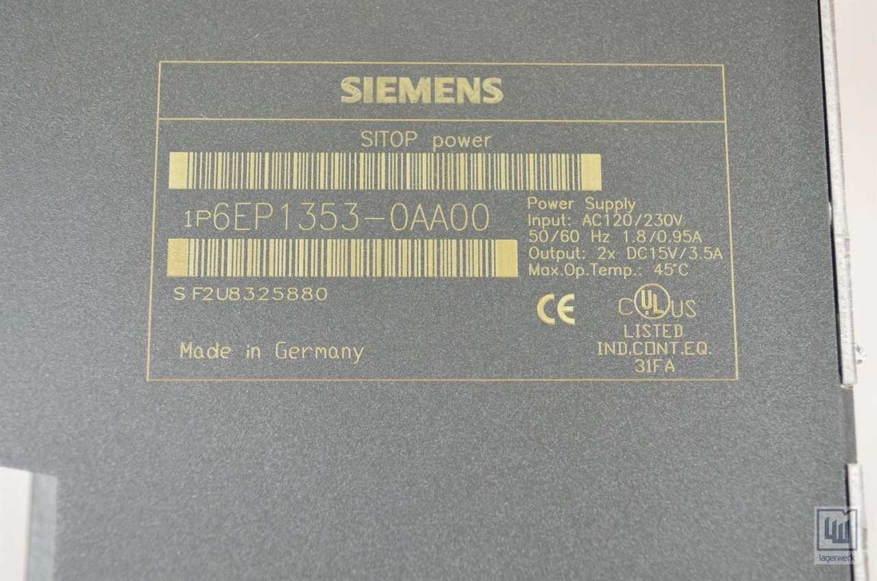 Siemens, 6EP1 353-0AA00 / 6EP1353-0AA00, SITOP POWER Netzteil / Power Supply – Bild 3