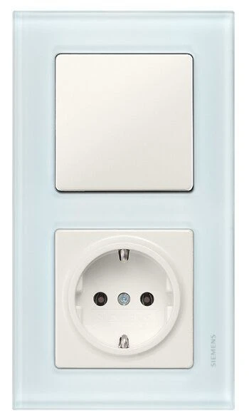 Siemens 5TG 1202 Glas-Rahmen 2-fach – Bild 2