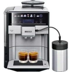 SIEMENS Kaffeevollautomat »EQ.6 Plus S700 TE657M03DE«, Autom. Reinigung, Bis Zu 4 Favoriten, Inkl. Isolierter Milchbehälter