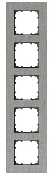 Siemens 5TG 1125-0Aluminium-Rahmen 5-fach