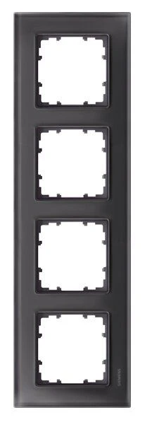Siemens 5TG 1204-2 Glas-Rahmen 4-fach