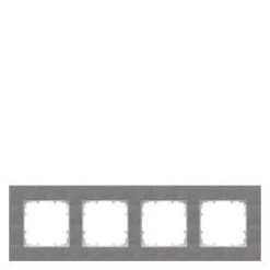 Siemens 5TG 1114-2Kunststoff-Rahmen 4-fach