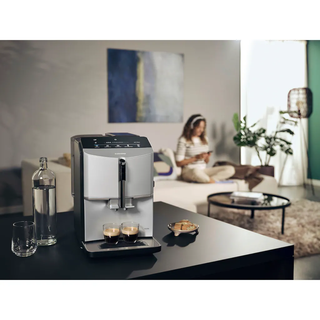 SIEMENS Kaffeevollautomat »TF303E01«, Daylight Silver – Bild 5
