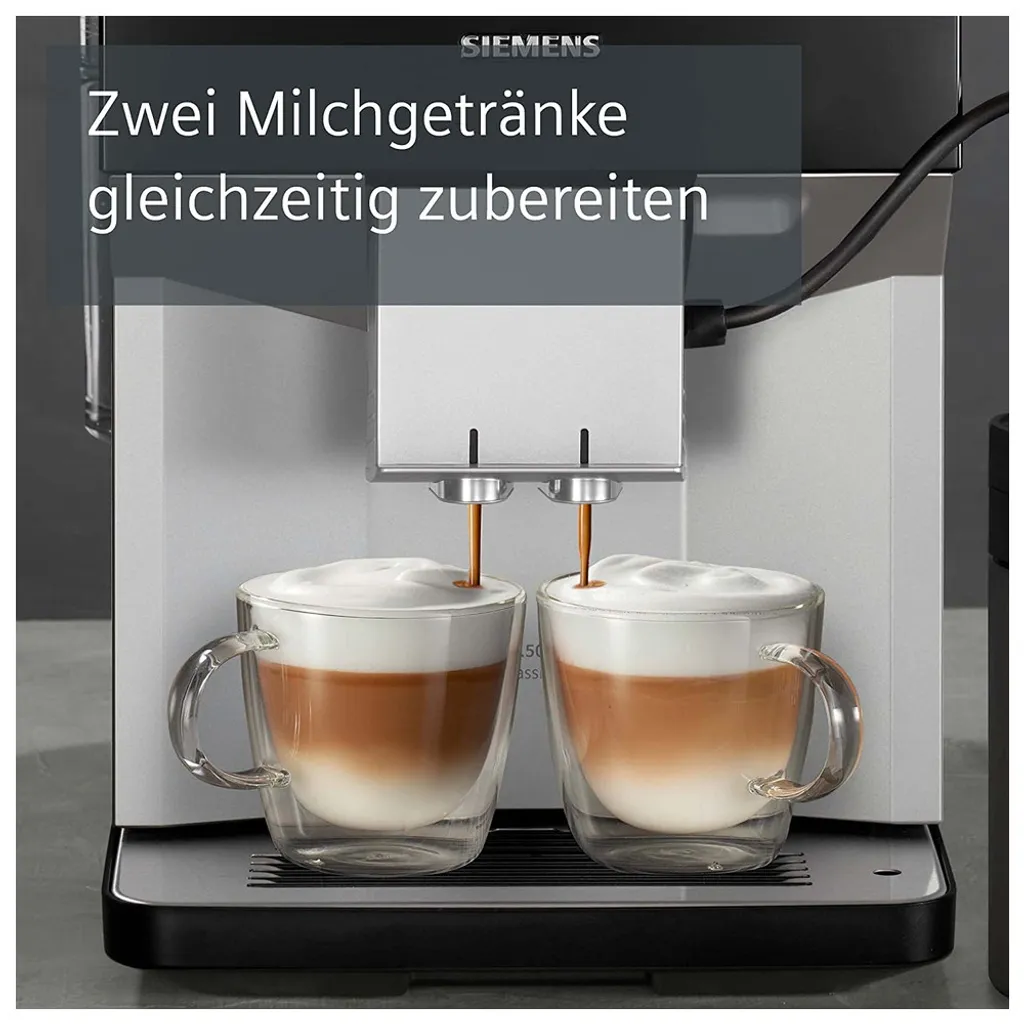 Siemens Kaffeevollautomat EQ.500 Classic, Silber TP505D01 (Kaffeemaschine) â Bild 13