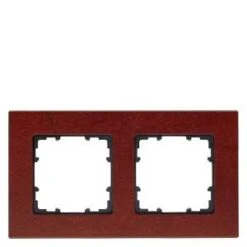 Siemens 5TG1102-2 Echtholzrahmen 2-fach