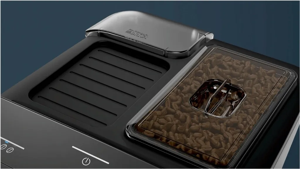 Siemens EQ.300 Kaffeevollautomat TI351509DE, Kompakte Größe, Einfache Bedienung, 1.300 Watt, Schwarz – Bild 11