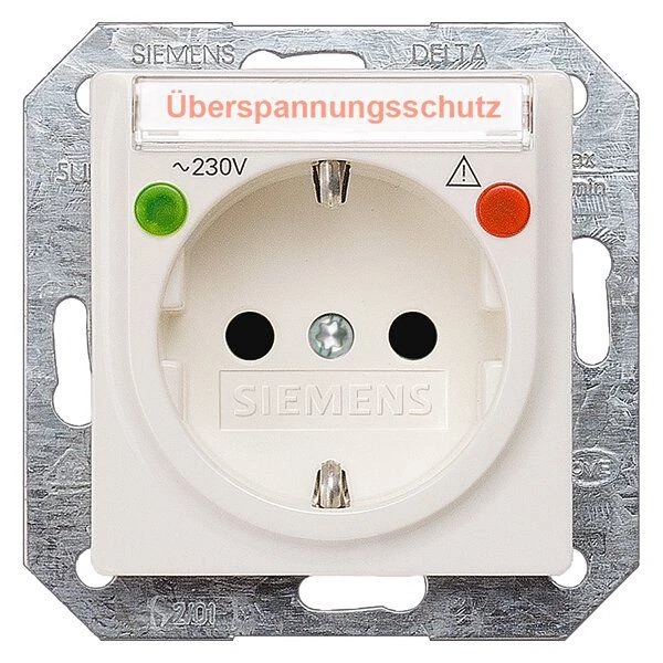 Siemens 5UB1564 Schutzkontakt-Steckdose Überspannungsschutz
