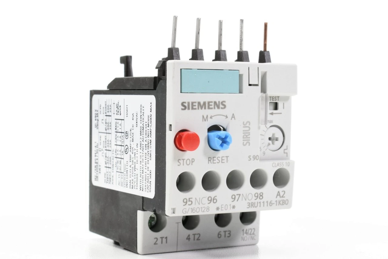 SIEMENS 3RU1116-1KB0, Überlastrelais, E01 - NEU – Bild 2