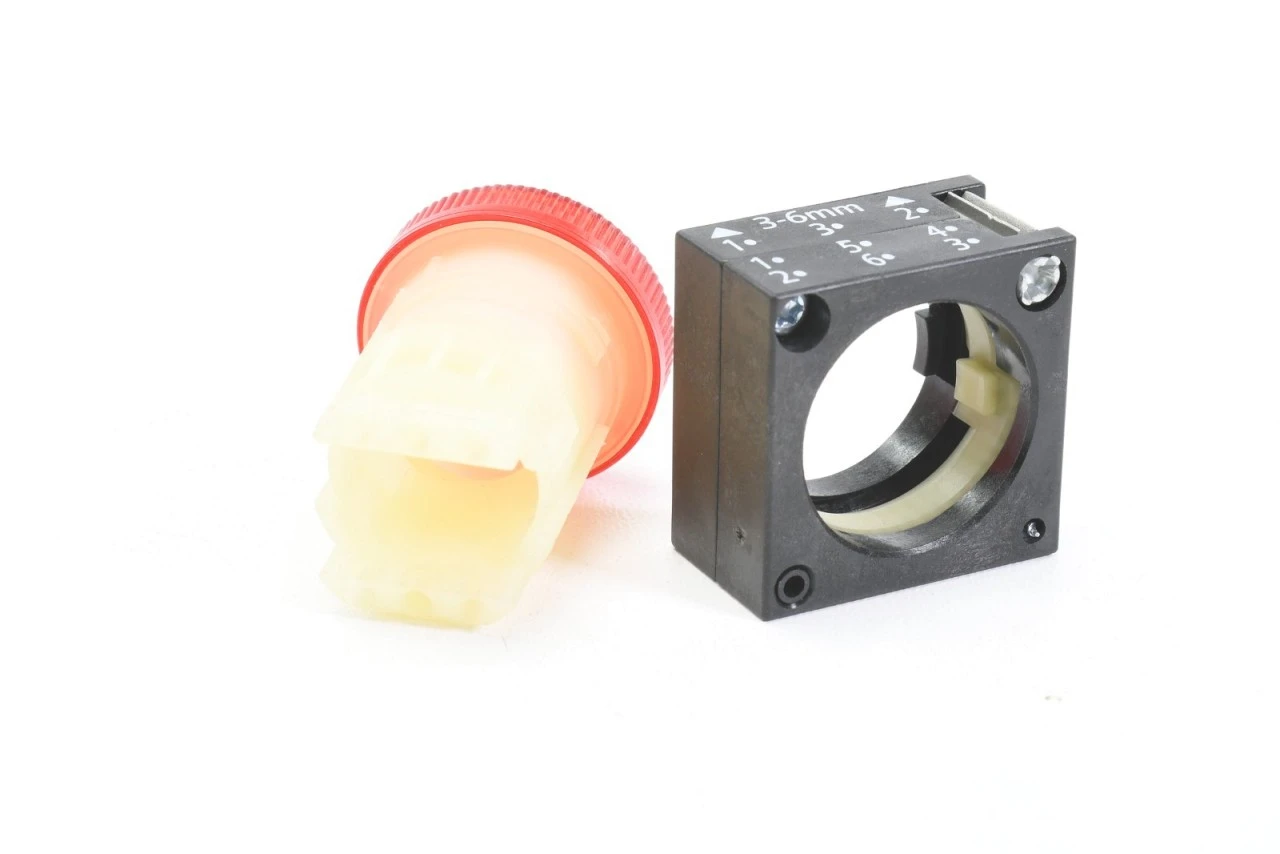 SIEMENS 3SB3 001-6AA20, Leuchtmelder Rot - NEUWERTIG – Bild 3