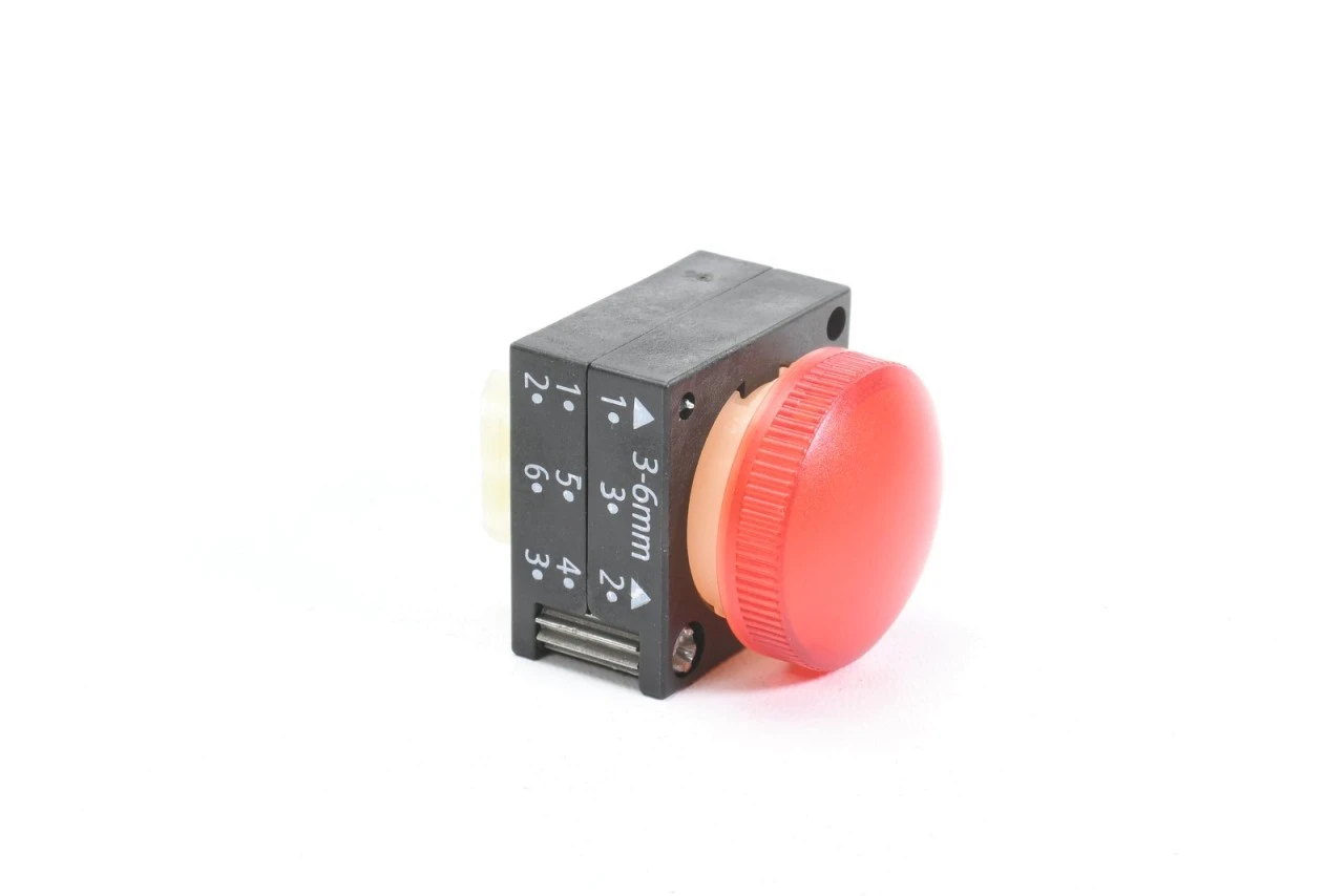 SIEMENS 3SB3 001-6AA20, Leuchtmelder Rot - NEUWERTIG – Bild 4