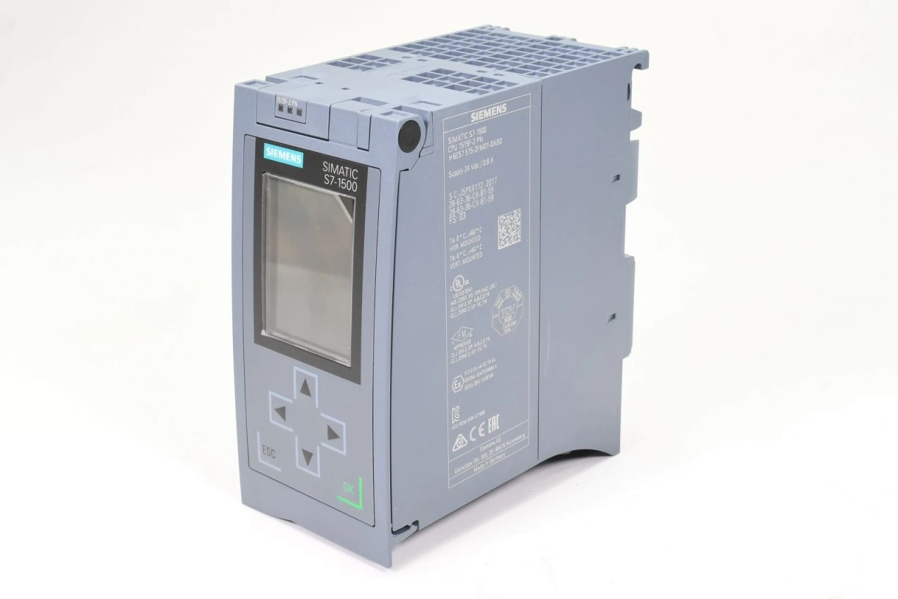 SIEMENS 6ES7 515-2FM01-0AB0, Zentralbaugruppe Mit Arbeitsspeicher, FS:03