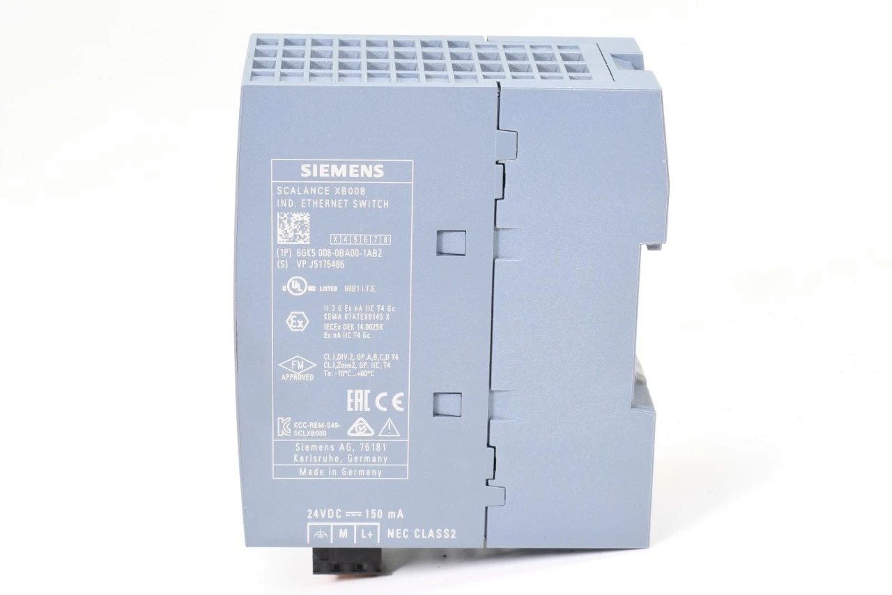 SIEMENS 6GK5008-0BA00-1AB2, Industrial Ethernet Switch, E03 – Bild 2