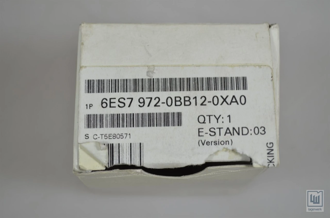 SIEMENS 6ES7 972-0BB12-0XA0 / 6ES7972-0BB12-0XA0, Profibusstecker - NEU – Bild 2