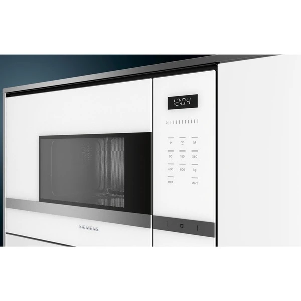 Siemens BF525LMW0 IQ500, Mikrowelle (weiß/edelstahl) – Bild 4