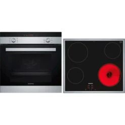 Siemens EQ112KA0ZM IQ100, Backofen-Set (edelstahl)