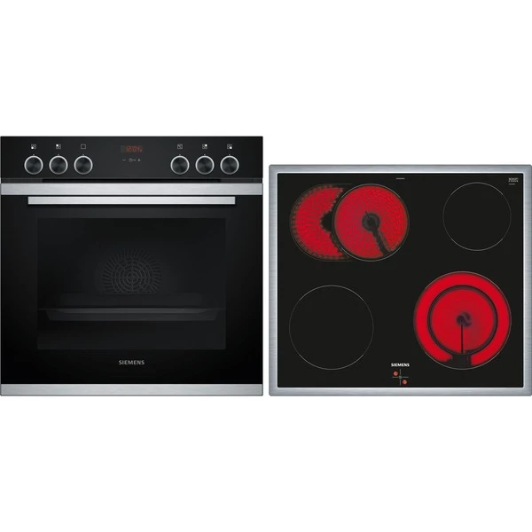 Siemens EQ311KA0ZM, Herdset (schwarz/edelstahl, 60 Cm)