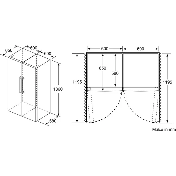 Siemens GS36NAWEP IQ500, Gefrierschrank (weiß) – Bild 7