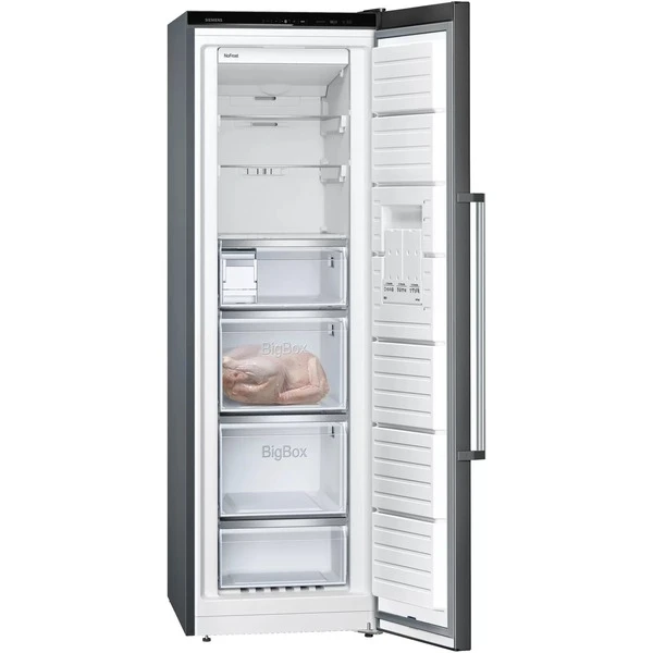 Siemens GS36NAXEP IQ500, Gefrierschrank (edelstahl (dunkel)) – Bild 2