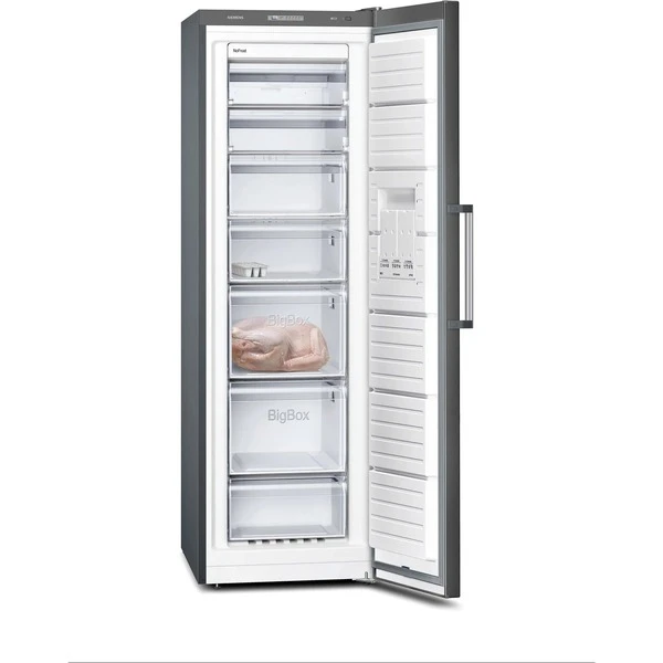 Siemens GS36NVXEV IQ300, Gefrierschrank (edelstahl (dunkel)) – Bild 2