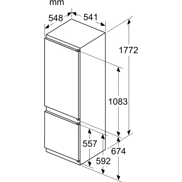 Siemens KI87VVSE0 IQ300, Kühl-/Gefrierkombination – Bild 8