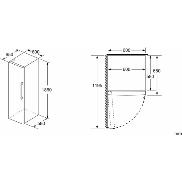 Siemens KS36VAWEP IQ500, Vollraumkühlschrank – Bild 7