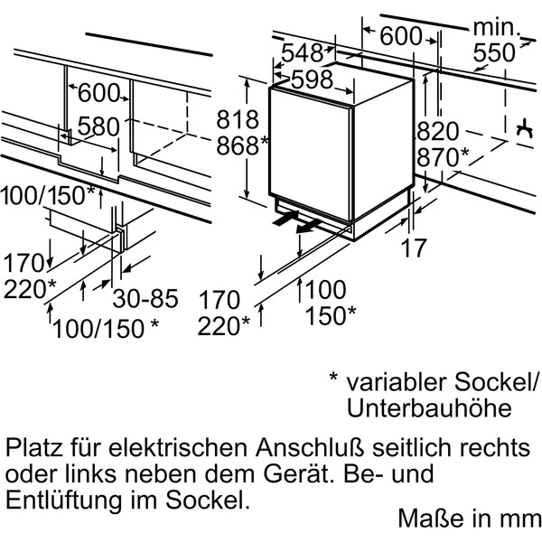 Siemens KU15RAFF0 IQ500, Vollraumkühlschrank – Bild 2