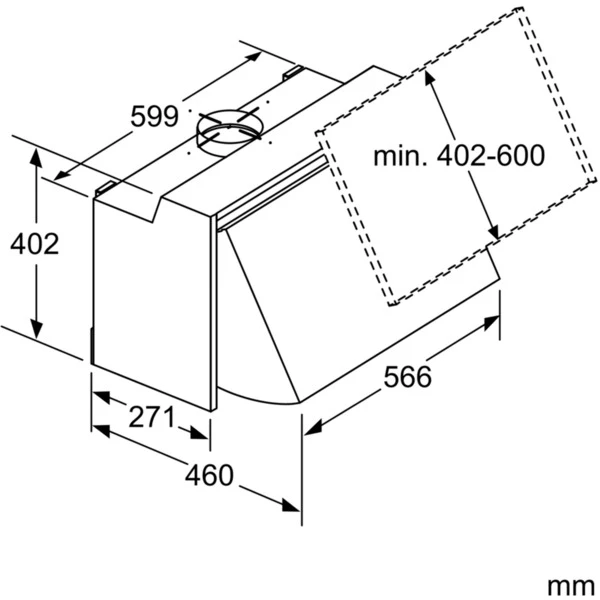 Siemens LE66MAC00 IQ100, Dunstabzugshaube – Bild 6