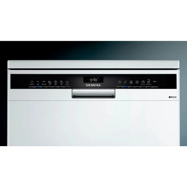 Siemens SN23HW36TE IQ300, Spülmaschine (weiß/schwarz, Home Connect) – Bild 2