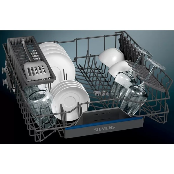 Siemens SN43ES15AE IQ300, Spülmaschine (edelstahl/schwarz, Home Connect) – Bild 3