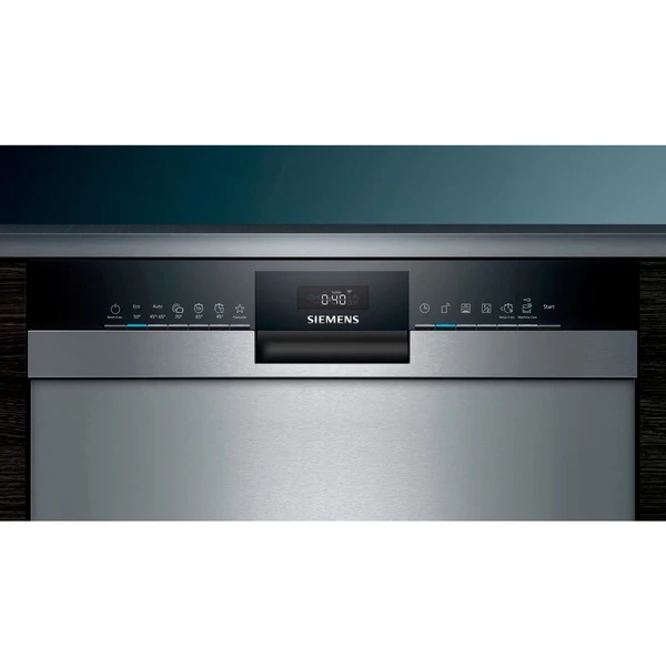 Siemens SN43HS36TE IQ300, Spülmaschine (edelstahl/schwarz, Home Connect) – Bild 2