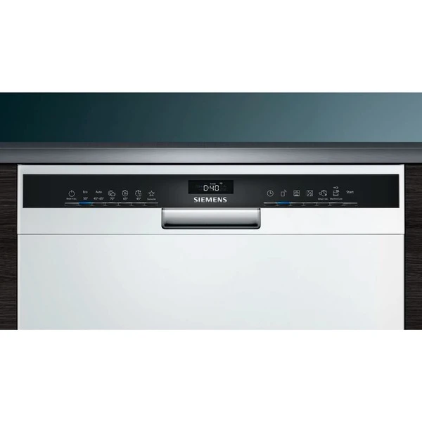 Siemens SN43HW36TE IQ300, Spülmaschine (weiß/schwarz, Home Connect) – Bild 2