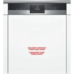 Siemens SN53ES15AE IQ300, Spülmaschine (edelstahl/schwarz, Home Connect)