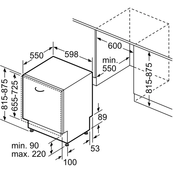 Siemens SN63HX36VE IQ300, Spülmaschine – Bild 6