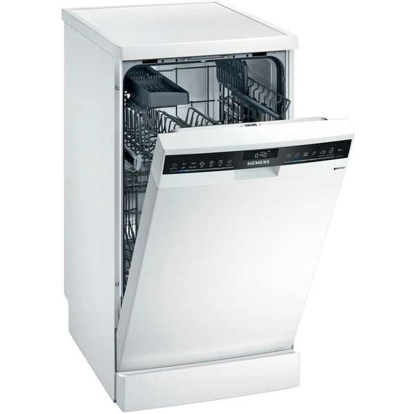 Siemens SR23EW28KE IQ300, Spülmaschine (weiß/schwarz, Home Connect)