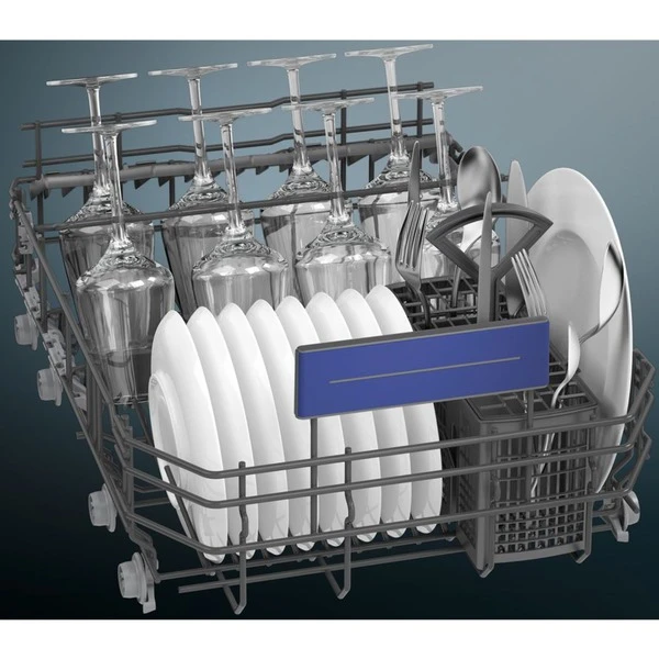 Siemens SR23HW64KE IQ300, Spülmaschine (weiß/schwarz, Home Connect) – Bild 4