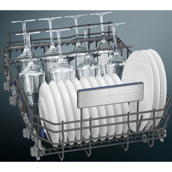 Siemens SR25ZW11ME IQ500, Spülmaschine (weiß/schwarz, Home Connect) – Bild 4