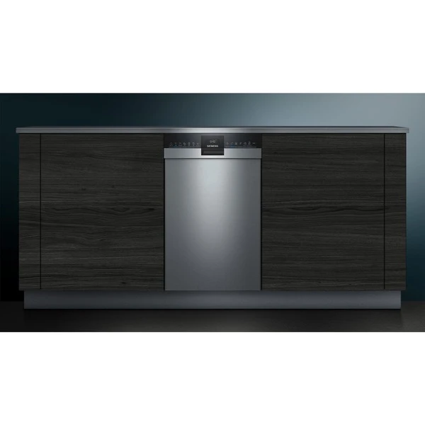 Siemens SR43ES28KE IQ300, Spülmaschine (edelstahl/schwarz, Home Connect) – Bild 5