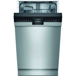 Siemens SR43HS64KE IQ300, Spülmaschine (edelstahl/schwarz, Home Connect)
