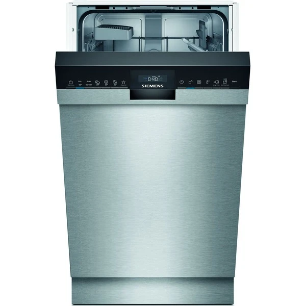 Siemens SR43HS64KE IQ300, Spülmaschine (edelstahl/schwarz, Home Connect)