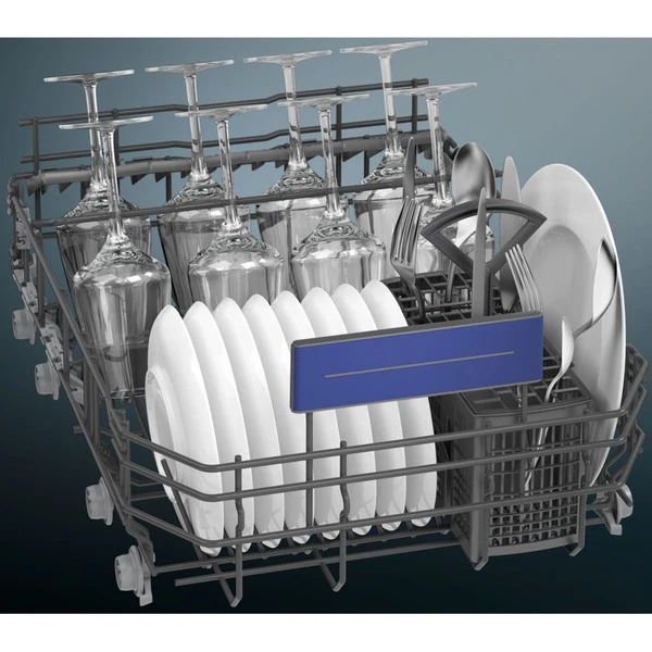 Siemens SR43HS64KE IQ300, Spülmaschine (edelstahl/schwarz, Home Connect) – Bild 3