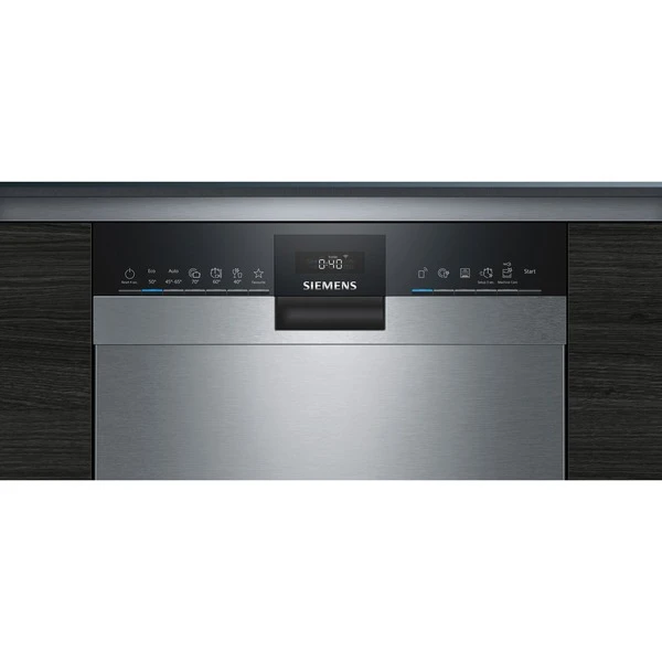 Siemens SR45ZS11ME IQ500, Spülmaschine (edelstahl/schwarz, Home Connect) – Bild 2