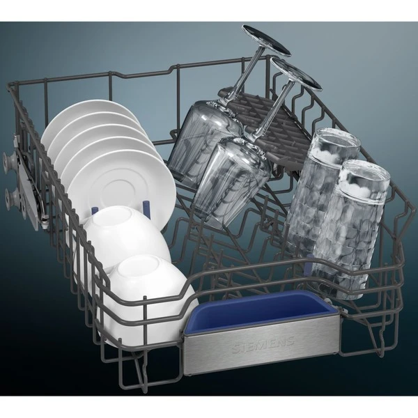 Siemens SR45ZS11ME IQ500, Spülmaschine (edelstahl/schwarz, Home Connect) – Bild 4