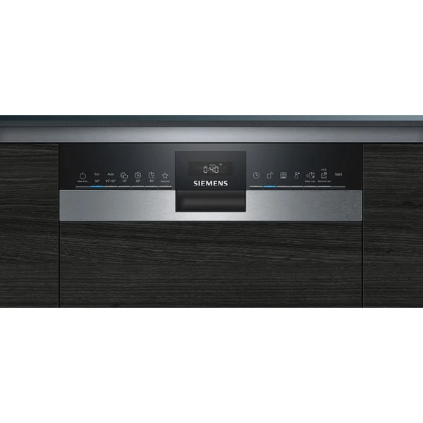 Siemens SR53ES28KE IQ300, Spülmaschine (edelstahl/schwarz, Home Connect) – Bild 2