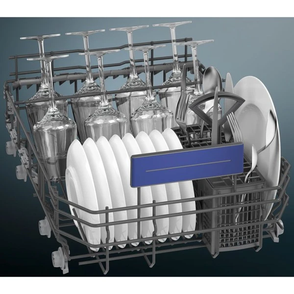 Siemens SR53ES28KE IQ300, Spülmaschine (edelstahl/schwarz, Home Connect) – Bild 3